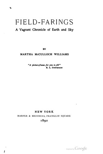 Cover for field-farings