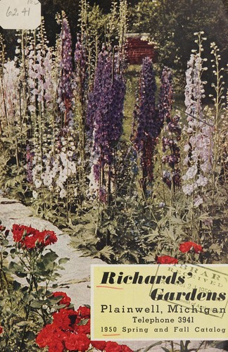 Cover for 1950 spring and fall catalog