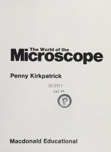 Cover for The World of the Microscope