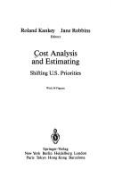 Cover for Cost Analysis and Estimating