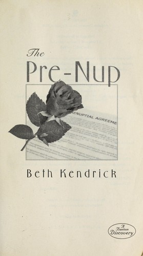 Cover for The pre-nup