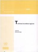 Cover for Tecnicas de Analisis Regional