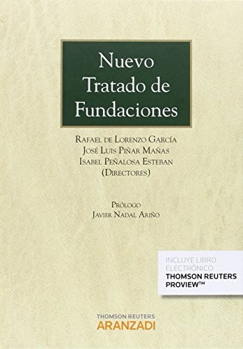 Cover for Nuevo Tratado de Fundaciones
