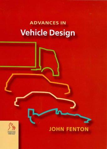 Cover for Advances in vehicle design