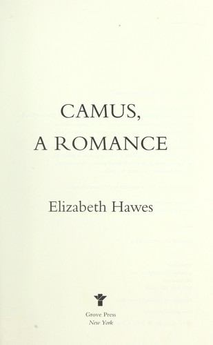 Cover for Camus, a romance