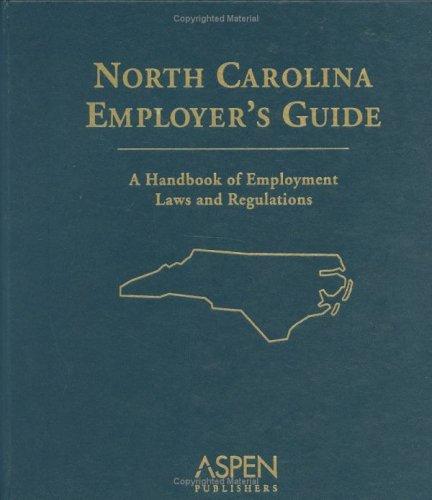 Cover for North Carolina Employer's Guide