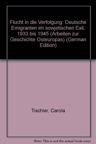 Cover for Flucht in die Verfolgung