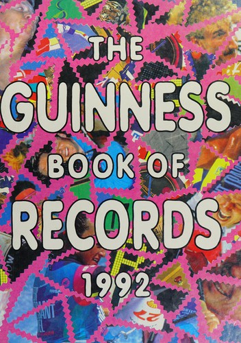 Cover for The Guinness book of records.