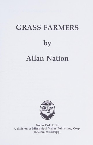 Cover for Grass farmers