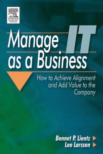Cover for Manage IT as a business