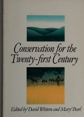 Cover for Conservation for the twenty-first century