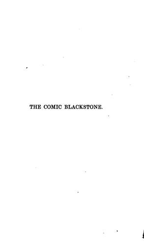 Cover for The comic Blackstone