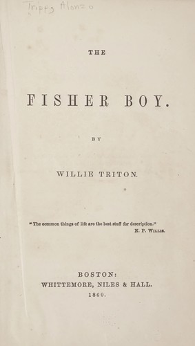 Cover for The fisher boy