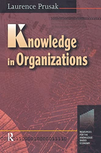 Cover for Knowledge in Organisations