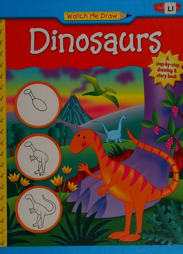 Cover for Watch me draw dinosaurs