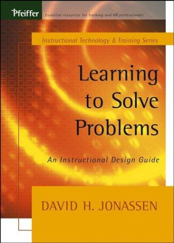 Cover for Learning to Solve Problems