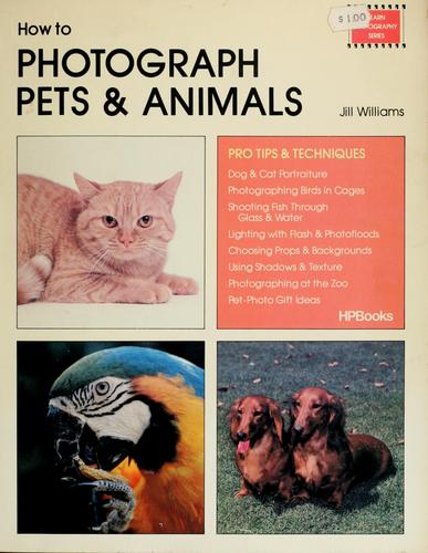 Cover for How to photograph pets & animals