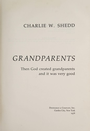 Cover for Grandparents