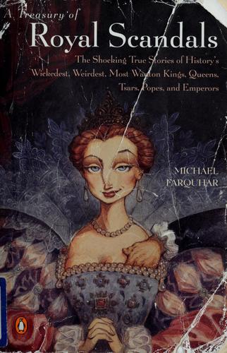 Cover for A treasury of royal scandals