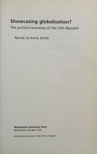 Cover for Showcasing globalisation?