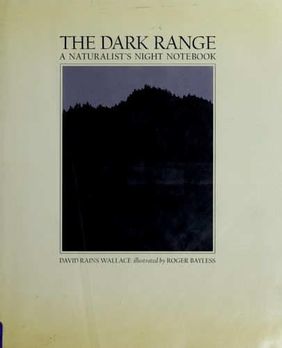 Cover for The dark range