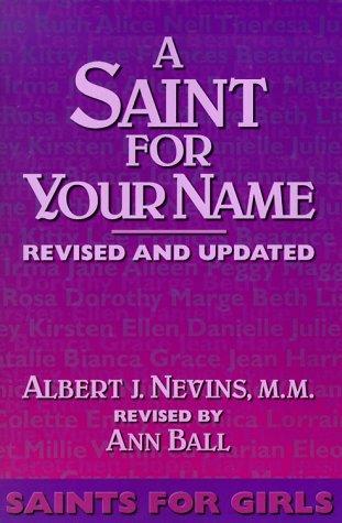 Cover for A saint for your name