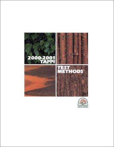 Cover for Test Methods 2000-2001