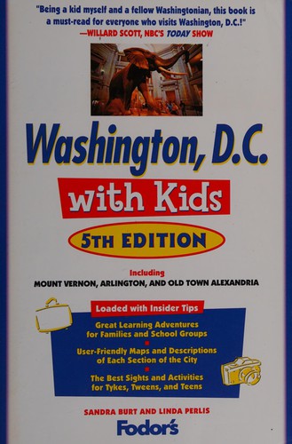Cover for Washington D.C., with kids