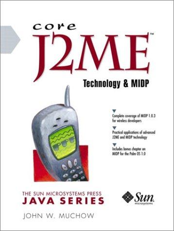 Cover for Core J2ME Technology