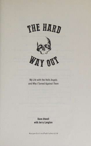 Cover for Hard Way Out