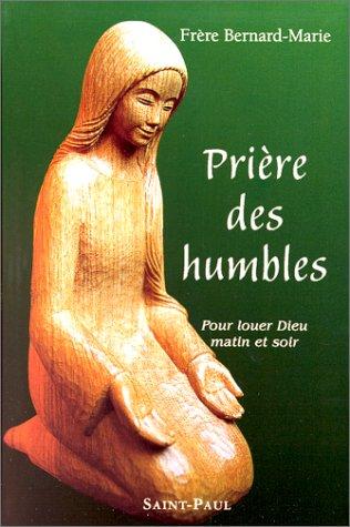 Cover for Prière des humbles