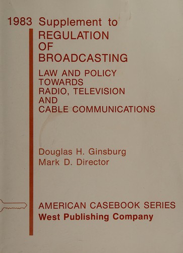 Cover for Regulation of Broadcasting