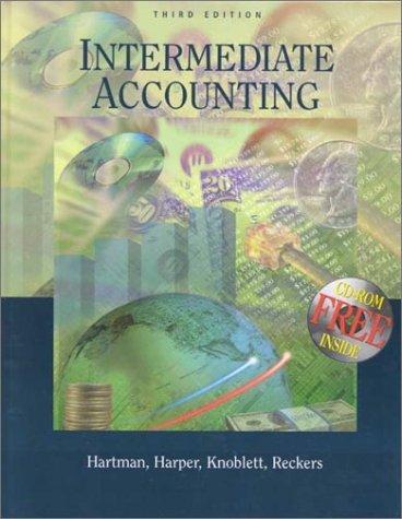 Cover for Intermediate Accounting