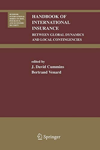 Cover for Handbook of International Insurance