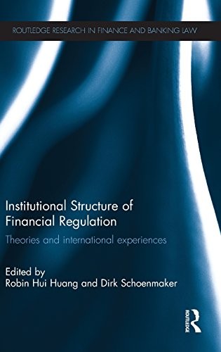 Cover for Institutional Structure of Financial Regulation