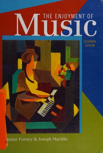 Cover for The enjoyment of music
