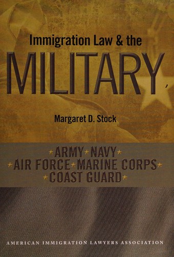 Cover for Immigration law & the military