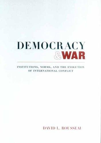 Cover for Democracy and War