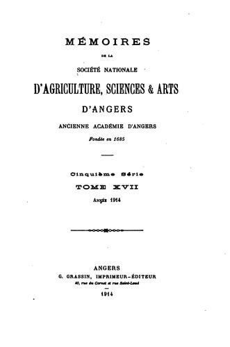 Cover for Mémoires