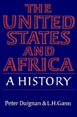 Cover for The United States and Africa