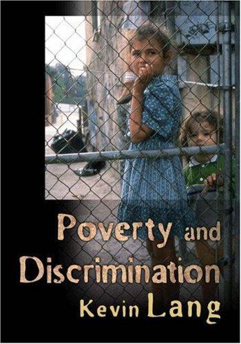 Cover for Poverty and Discrimination