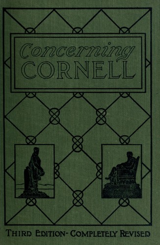 Cover for Concerning Cornell