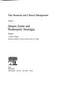 Cover for Herpes zoster and postherpetic neuralgia