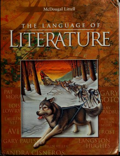 Cover for The language of literature