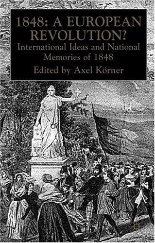 Cover for 1848, a European revolution?