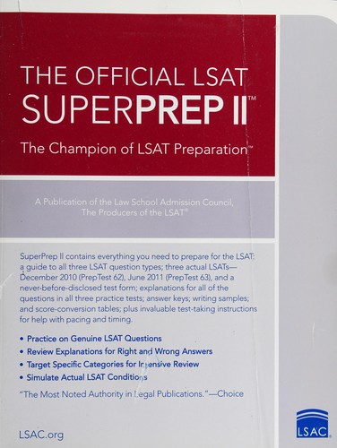 Cover for The official LSAT superprep II