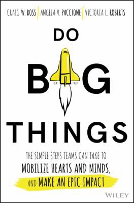 Cover for Do big things