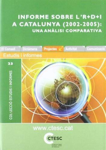 Cover for Informe sobre l'R+D+I a Catalunya