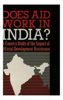 Cover for Does aid work in India?