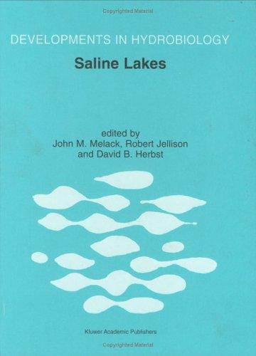 Cover for Saline Lakes (Developments in Hydrobiology)